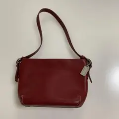 COACH アクセサリーバッグ レッド レザーのサムネイル