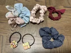 シュシュ ヘアゴム 6点まとめ売り