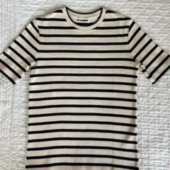JIL SANDER ボーダー Tシャツ 半袖　美品のサムネイル