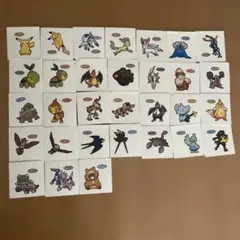 ポケモンパンシールセット31枚