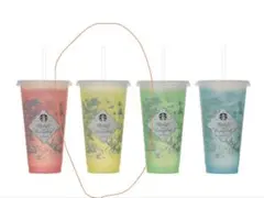 スタバ2026カラーチェンジングリユーザブルカップ ストローキャップベアリスタ、