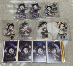 鬼滅の刃 ufotable アクスタ メタリックカード しのぶ カナヲ アオイ