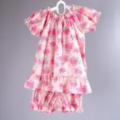 【新品】タルティーヌエショコラ 花柄 セットアップ 70 80 贈答や記念日に◎