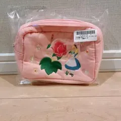 ディズニーキャラクター 刺繍ポーチ 不思議の国のアリス