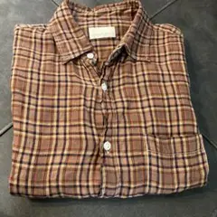 JOURNAL STANDARD チェック柄 ネルシャツ 7部丈