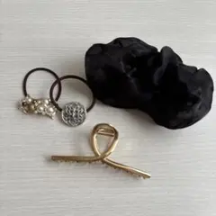 ヘアアクセサリーセット（シュシュ・ヘアゴム）