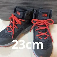 ザノースフェイス　登山靴　23cm トレッキングシューズ　黒