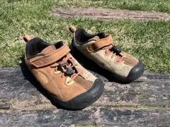 KEEN キッズ 18cm ジャスパー　ブラウン系のサムネイル