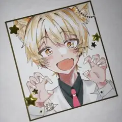 手描きイラスト オリジナルイラスト / 色紙 原画