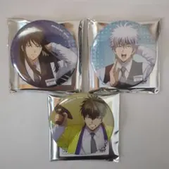 銀魂　ヤマダ電機コラボ　缶バッジ　3個セット ★匿名配送★