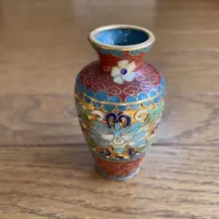 中国七宝焼 花瓶 一輪挿し 香港 - メルカリ