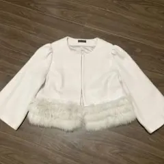 TO BE CHIC ファー付きボレロ