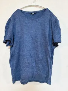 john varvatos ネイビー ストライプ Tシャツ M