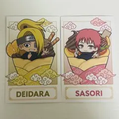 NARUTO ナルト× Amo Crepe デイダラ サソリ トレカ ランダム