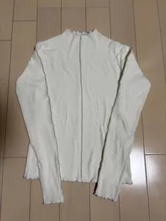 URBAN RESEARCH kbf 長袖ニット オフホワイト