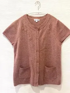 半袖カーディガン