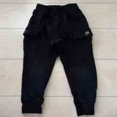 BREEZE 黒色　サルエルパンツ100cm