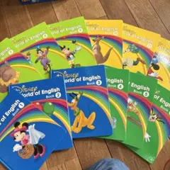 Disney World of English 絵本セット 1-12新品未使用
