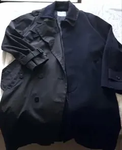 sacai ドッキングトレンチコート　サイズ3 （Lサイズ）ネイビーのサムネイル