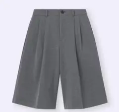 GU バミューダショートパンツ　グレー