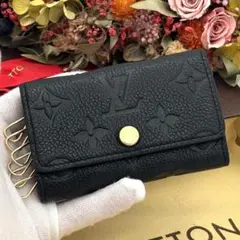 セール✨ ルイヴィトン アンプラント ポルトモネ ロザリ ブラック 折り