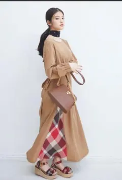 BLUE LABEL　ブルーレベル　ブラウン　ワンピース