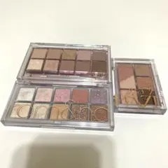 w*e様 CLIO rom&nd アイシャドウパレット3点セット