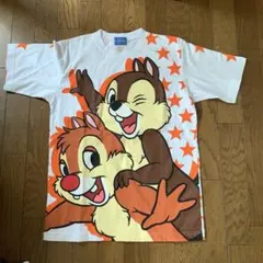 ディズニーリゾート　チップとデール Tシャツ S