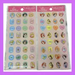 セリア ディズニー プリンセス ストーンシール2点セット 新品・未開封