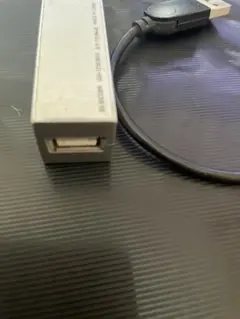 USB 2.0 ハブ 2ポート メタリック仕上げ