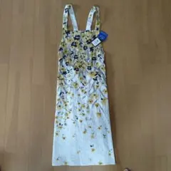 新品 HARDY AMIES/ハーディエイミス 花柄エプロンのサムネイル