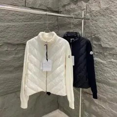 MONCLER ダウンジャケット ニットコンビ