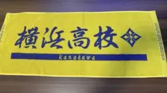 横浜高校　応援グッズ　黄色×紺タオルのサムネイル