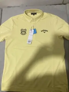 新品タグ付きCallaway ポロシャツ 黄色