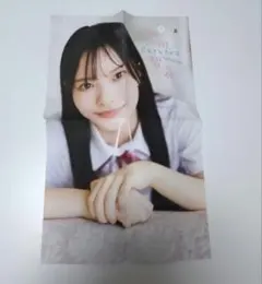 櫻坂46　中川智尋両面ポスター1点　切り抜き4枚　週刊チャンピオン付録