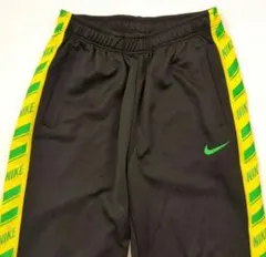 Nike トレーニングパンツ 黒/緑/黄