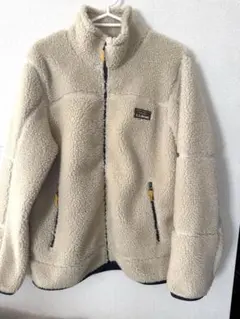 L.L.Bean フリースジャケット クリーム色