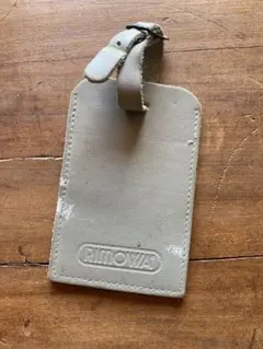 RIMOWA ベージュレザー ネームタグ - メルカリ