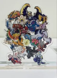 ポケモン　レジェンドリサーチ　伝説のポケモン集合　 アクリルスタンド