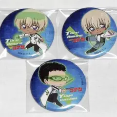 名探偵コナン　東急ハンズ　缶バッジ　安室透　風見裕也　3点セット