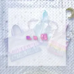 m.m様専用ページ　チェック　リボン　フリル