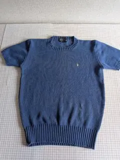 Polo by Ralph Lauren ポロ クールネック ニット半袖 ９０年