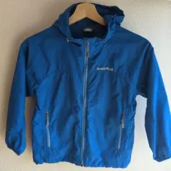 モンベルmont-bell 1103249 O.D.パーカキッズ ブルー120㌢