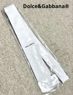 【再値下げ】Dolce&Gabbana® ドット ネクタイ ホワイト