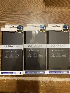 3個セット！エレコム iPhone16 Pro MAX 用ケース 3眼 6.9