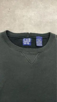 90s OLD GAP オールドギャップ コリア製 スウェット ブラック XL