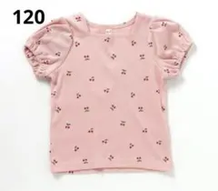 アプレレクール スクエアネックパフTシャツ　110