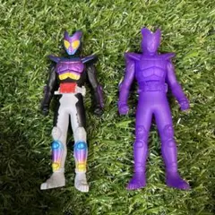 仮面ライダーガヴ　通常＆クリアカラー　ソフビ　2個セット