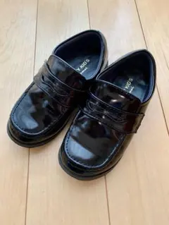 BETTY KIDS フォーマルシューズ ローファー　ブラック　19.0cm