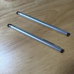 【値下げ】シルバー タッチペン 2本セット
